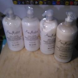 3 Shea  Daily Conditioner And 1 Shampoo