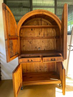 Beautiful Solid Wood Armoire!