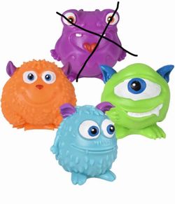 Marshmellow monster squishys