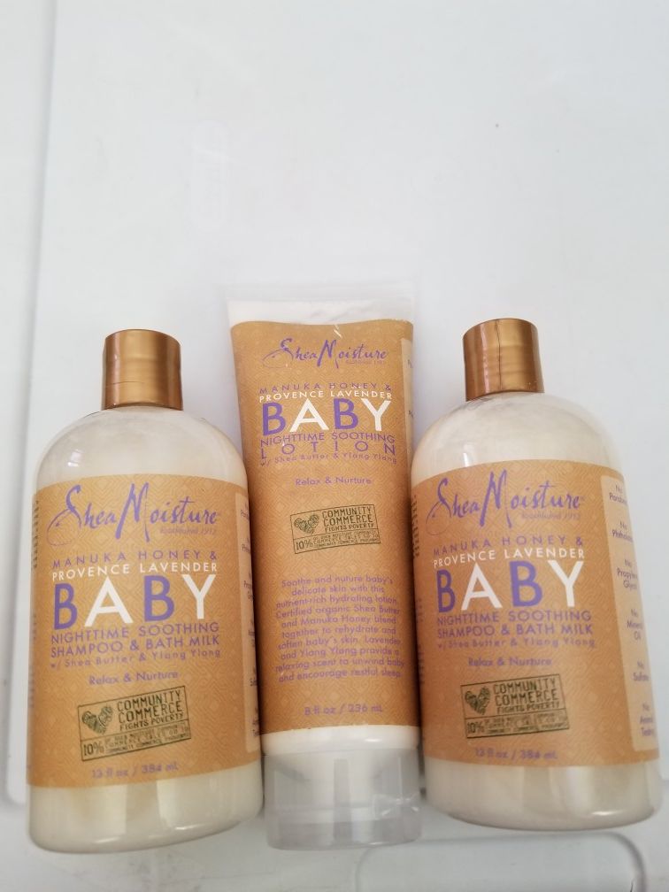 Shea moisture baby 3pc