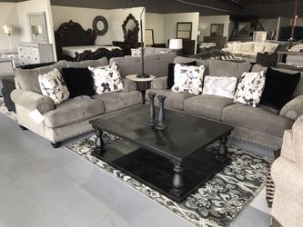 New oversized sofa and loveseat