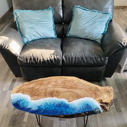 Ocean Epoxy Resin Coffee Tables, End Tables, Charcuterie Boards/Trays