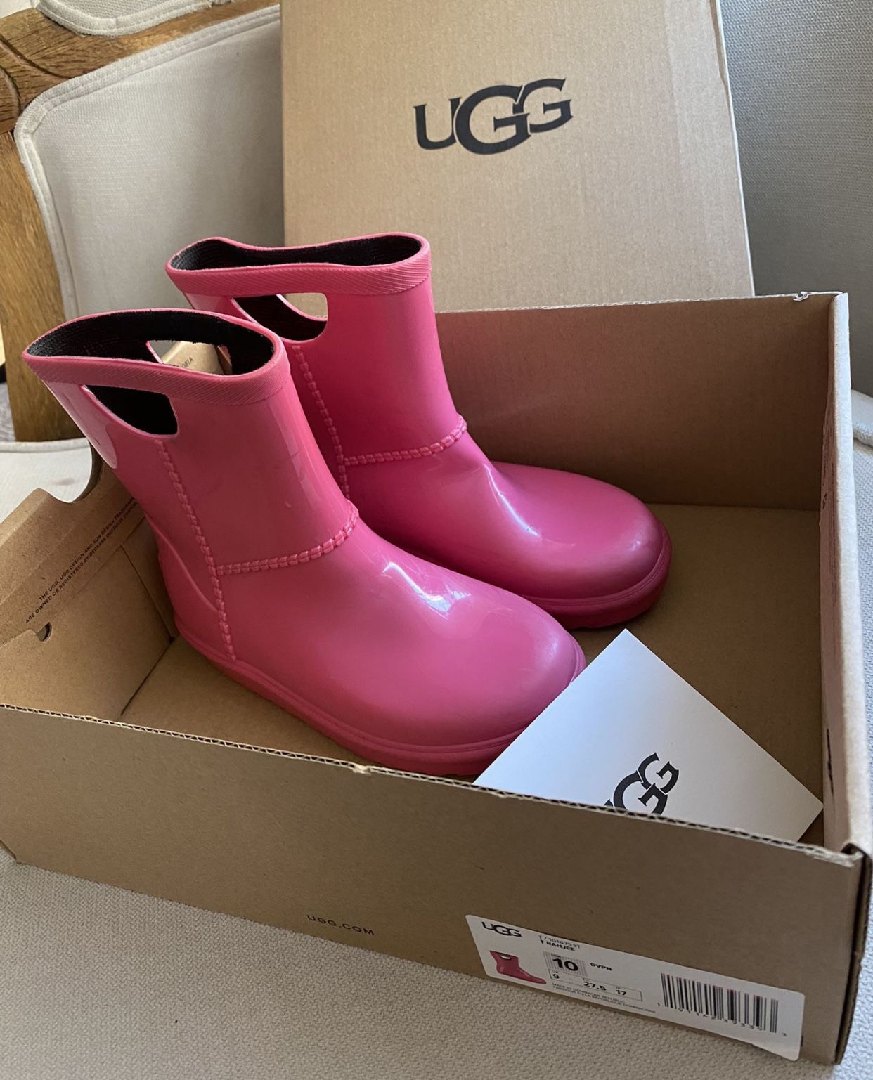 UGG- Kids Boots- Pink- Size US10