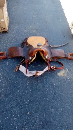 Leather Horse Saddle