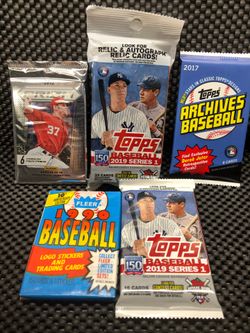 🔥 Topps Prizm Fleer Baseball card lot Judge, Trout? 🔥
