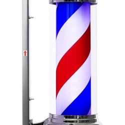 Barber Pole  30" Bright Light and Rotates  NEW