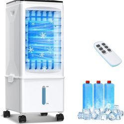 Fast Cooling Portable AC Unit w/Remote & Timer