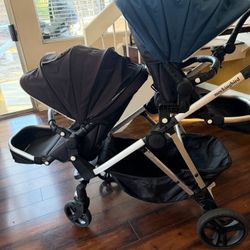 mockingbird double stroller 