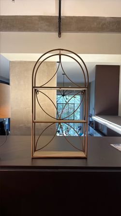 Bamboo shelving unit