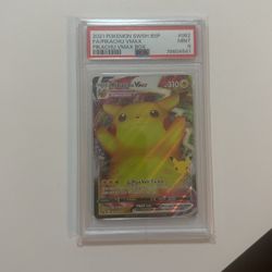 Psa 9 Pikcachu V Max 25 Anniversary 