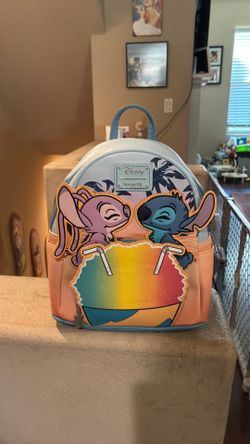 Loungefly stitch snow cone backpack
