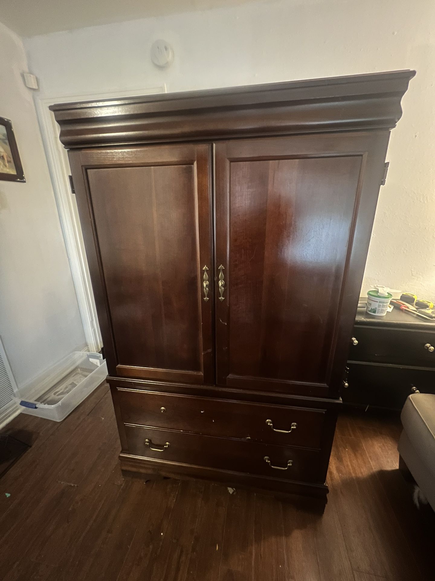 Armoire With Two Drawers