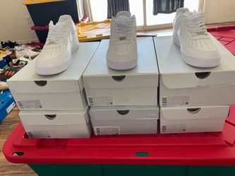 Nike Air Force 1 Low Triple White Sneakers