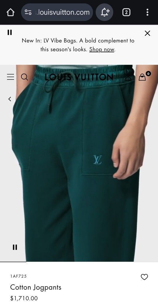 Louis Vuitton  Jogger 