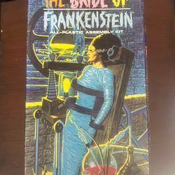 The Bride  Of Frankenstein All Plastic Assembly Kit