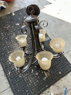 Oil Rubbed Bronze Chandelier $15