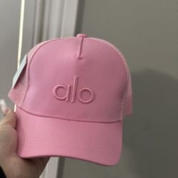 Alo Pink Hat 