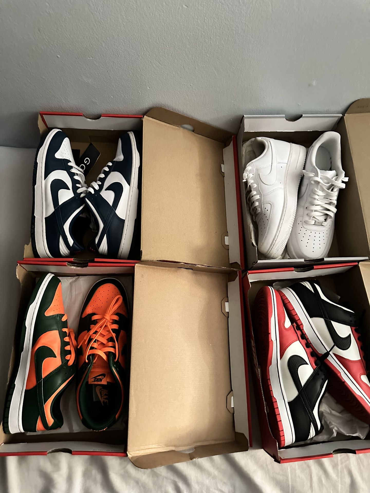 4 pairs of shoes for sale 
