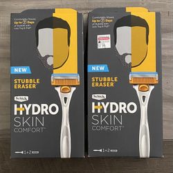 Schick Hydro Skin Comfort Razor W/2 Cartridges $6 Each 