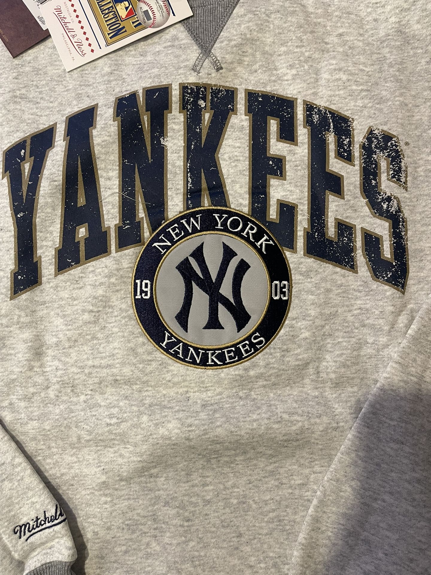 Mitchell & Ness New York Yankees Cooperstown Collection Sweatshirt