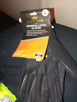 King Work Gloves Latex Brand New