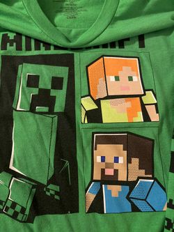Boys Minecraft Shirt Size 10/12