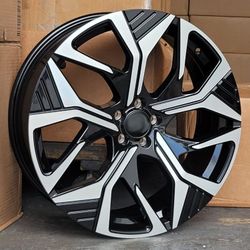 20x7.5 56772 Gloss Black / Machined Face