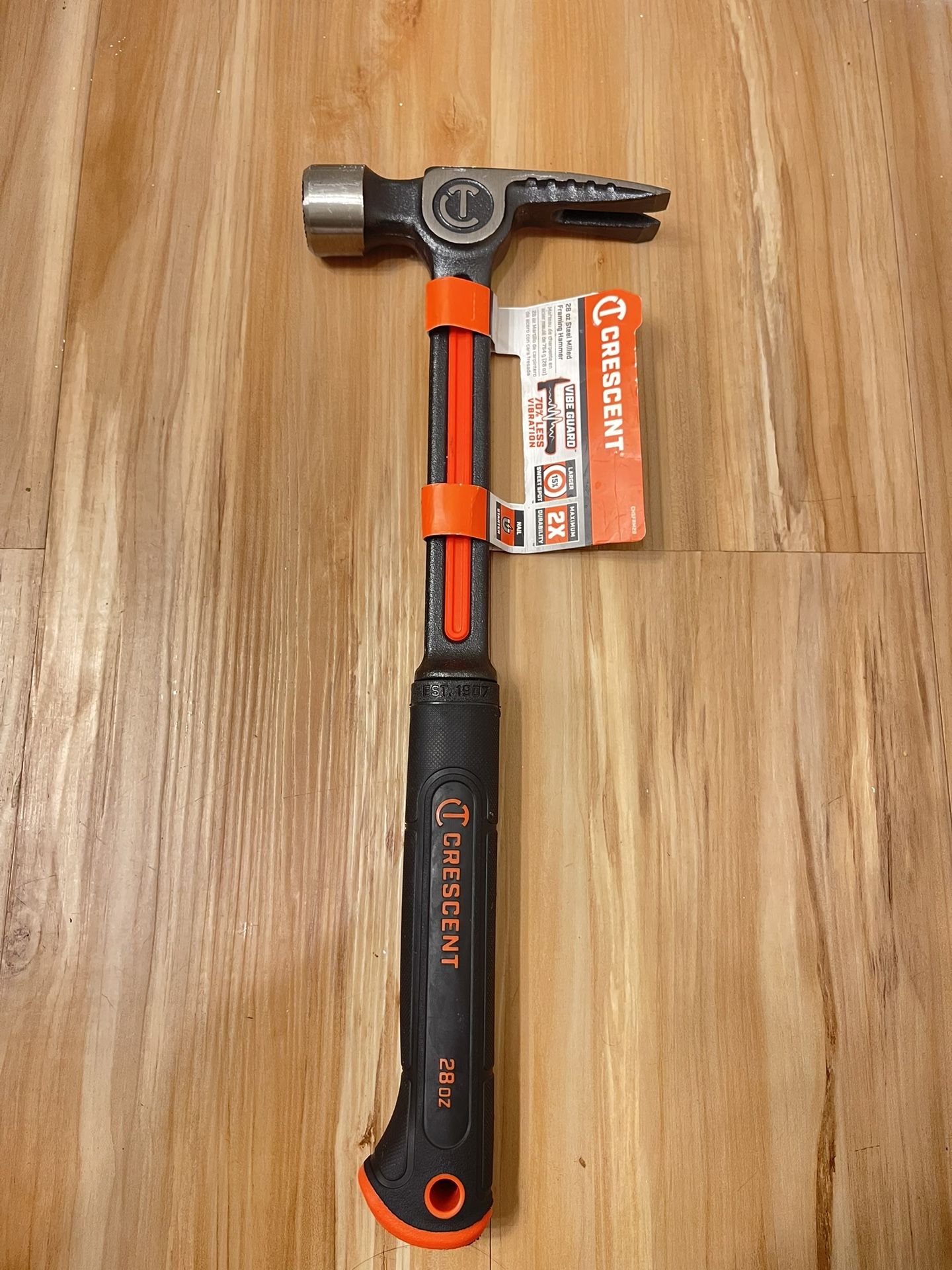Crescent 28 Oz Steel Milled Framing Hammer