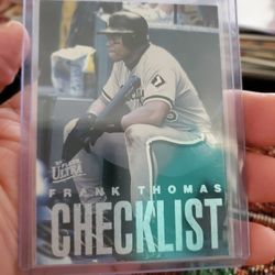 Frank Thomas 1997 Fleer Ultra Baseball Card 