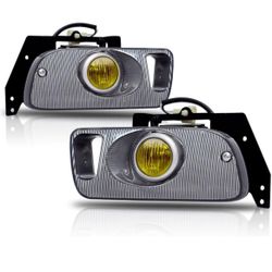 92-95 Honda Civic 2/3 Dr OEM Yellow Fog lights 