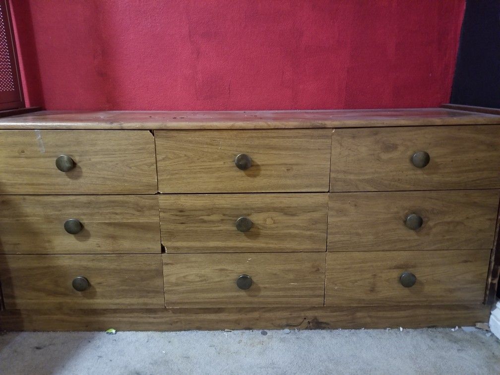 $15 Wooden Dresser