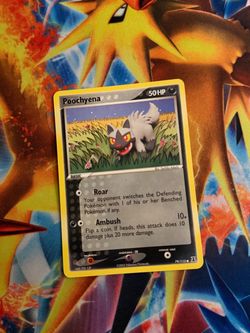 Pokemon Poochyena Ex Delta Species card