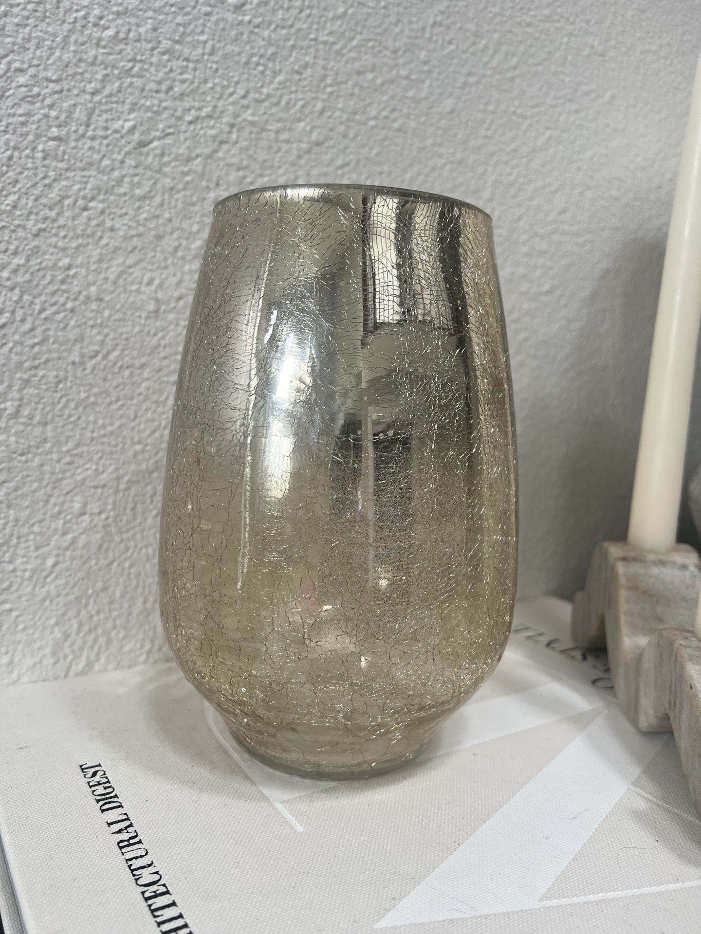 Mercury Glass Vase