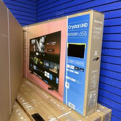 65” SAMSUNG CRYSTAL DU7200 4K SMART TV