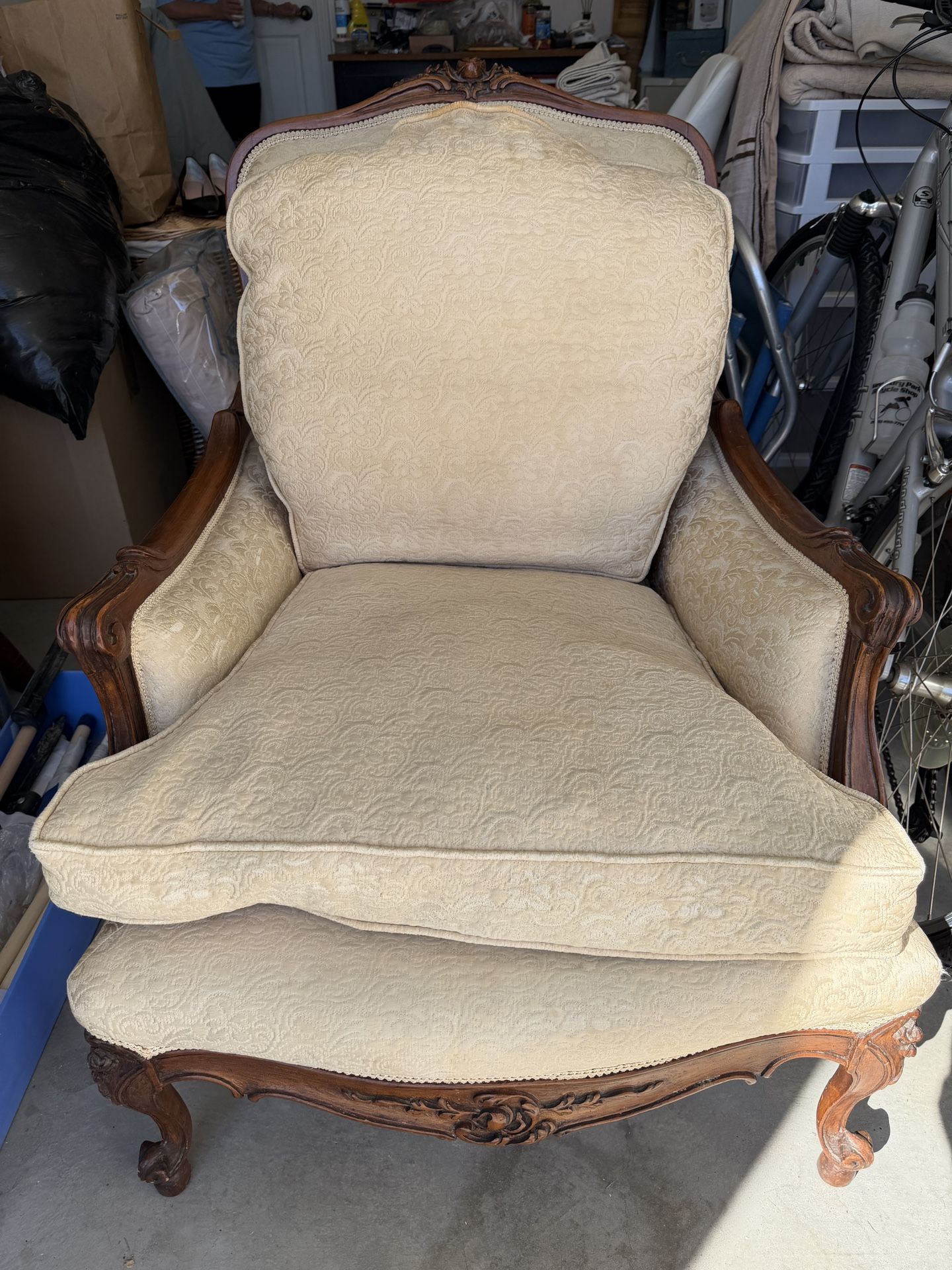 Vintage French Provincial Armchair