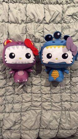 Hello Kitty Sea Monster Plushies