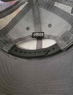 Vader Gray Mesh Snapback Trucker Hat