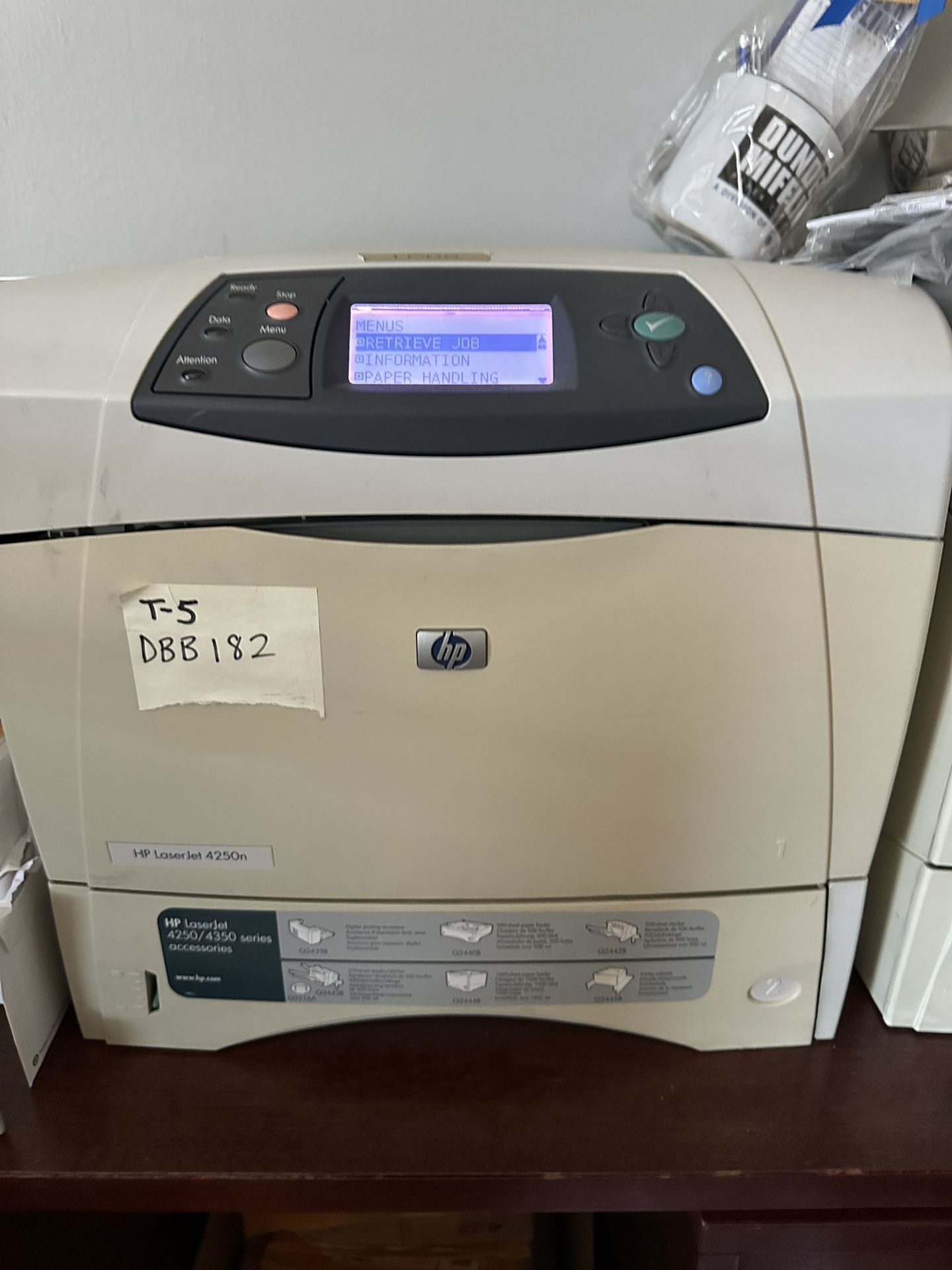 Hp laserjet 4250n printer -reliable