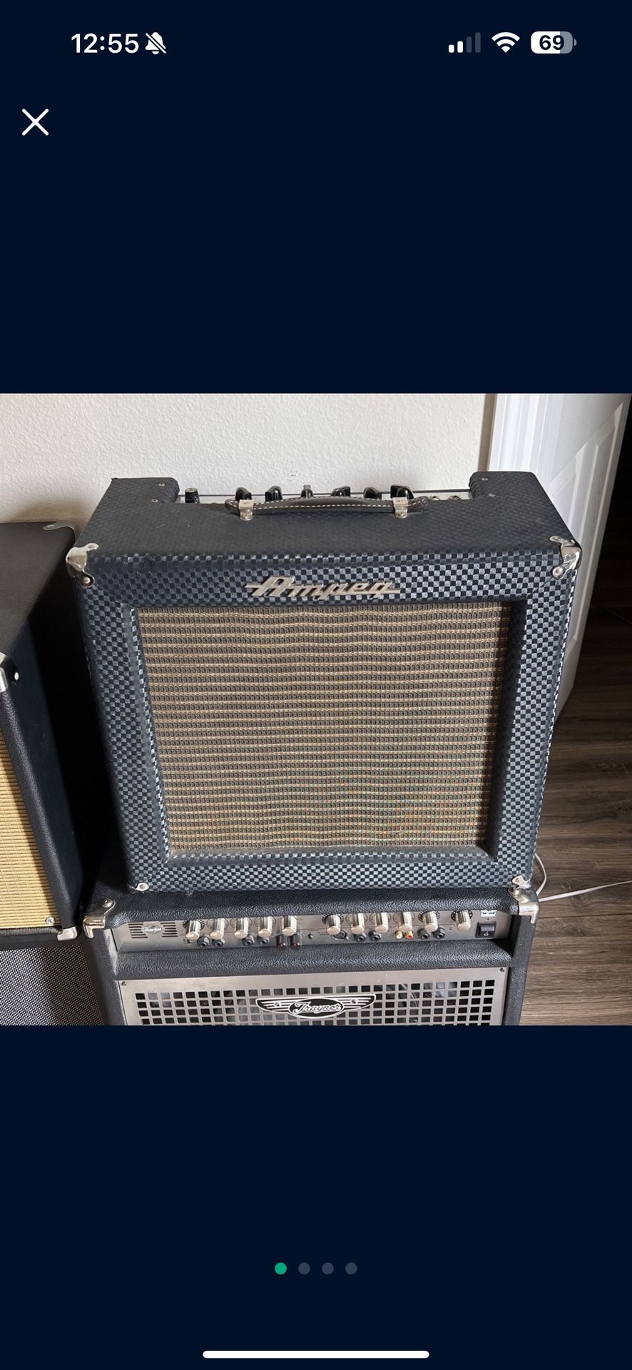 Ampeg 1960s M12 Amp Celestion Vintage
