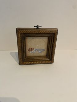 Mini Vintage Mcm Painting 