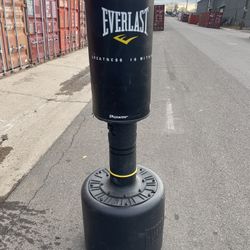 Everlast Powercore Free Standing Indoor Rounded Heavy Duty Fitness Training Bag 