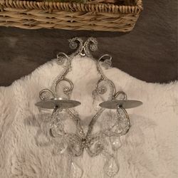 French Shabby Chic Tea Light Wall Scone