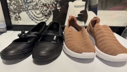 Converse & Clarks Women’s Shoes Lot – Size 10