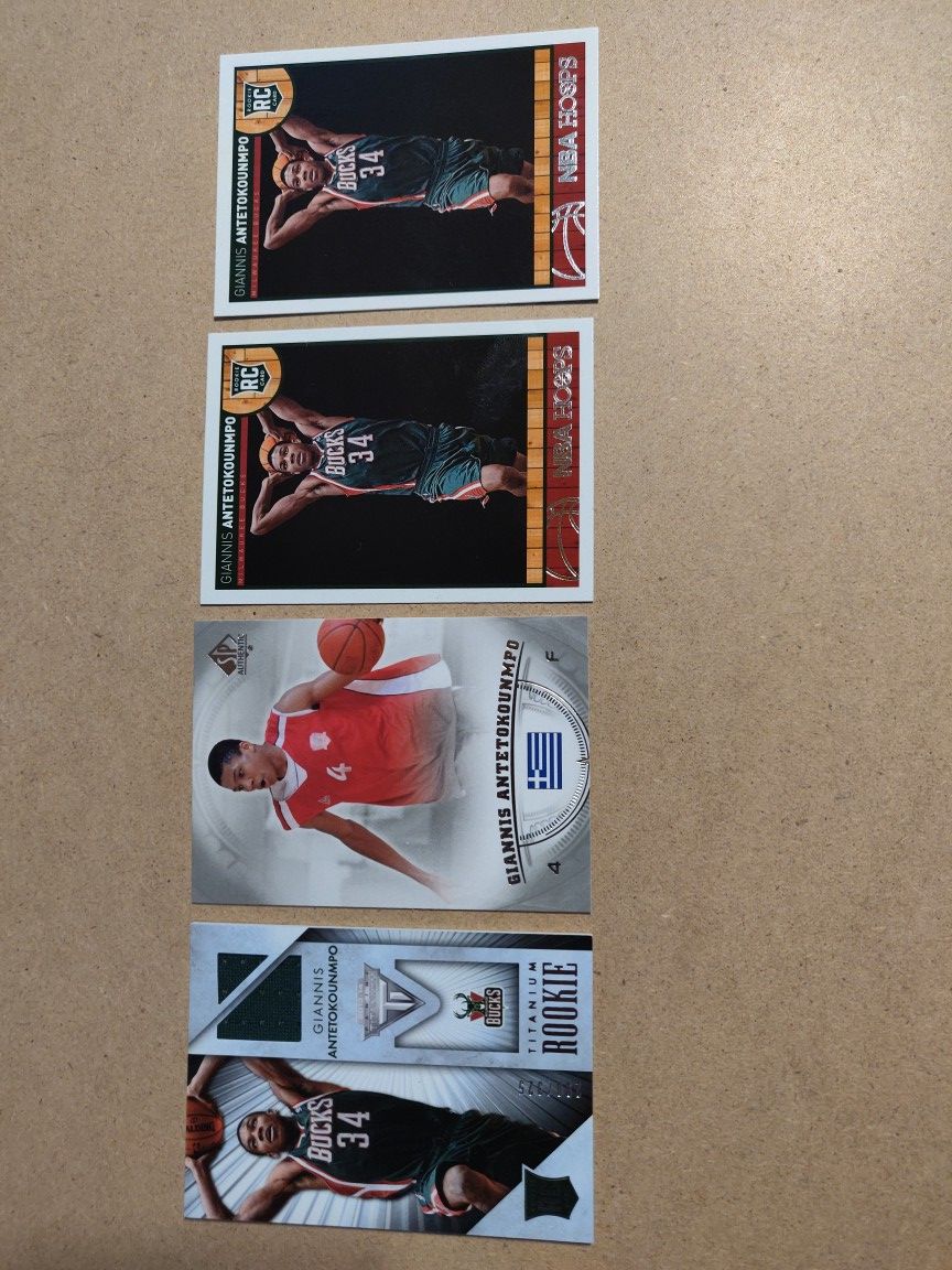 Giannis Rookie cards
