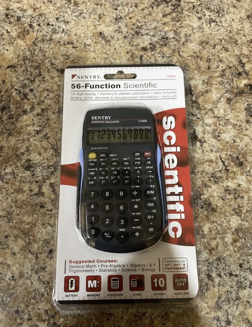 Sentry 56-Function Scientific Calculator CAL-CA656
