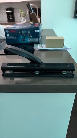 Black 3-Hole Paper Punch