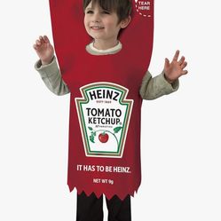 Heinz Ketchup Packet Kids Halloween Costume