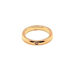 T&Co. 18k Gold Peretti Diamond Band Ring