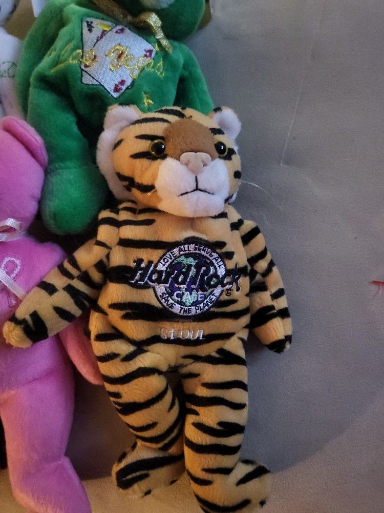 Hard Rock Cafe Stuffed Animals