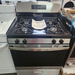30 in. 4.8 cu.ft. Freestanding, Gas Range in Stainless Steel